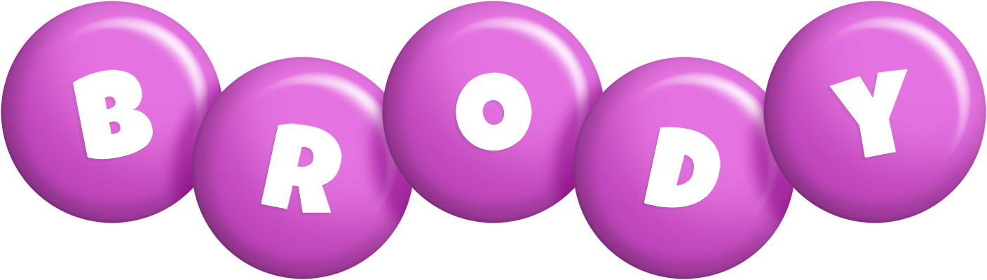 Brody candy-purple logo