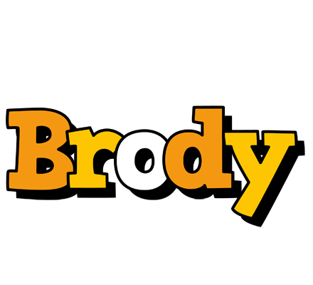 Brody cartoon logo