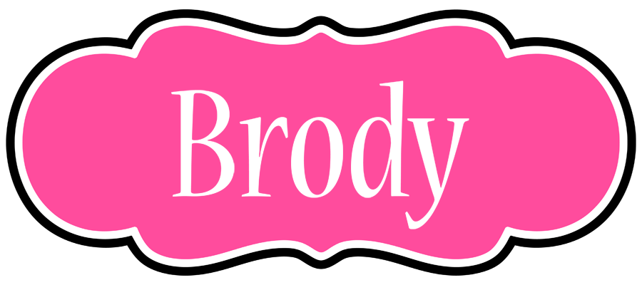 Brody invitation logo