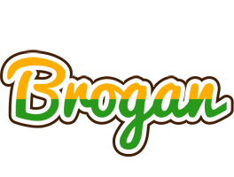 Brogan banana logo