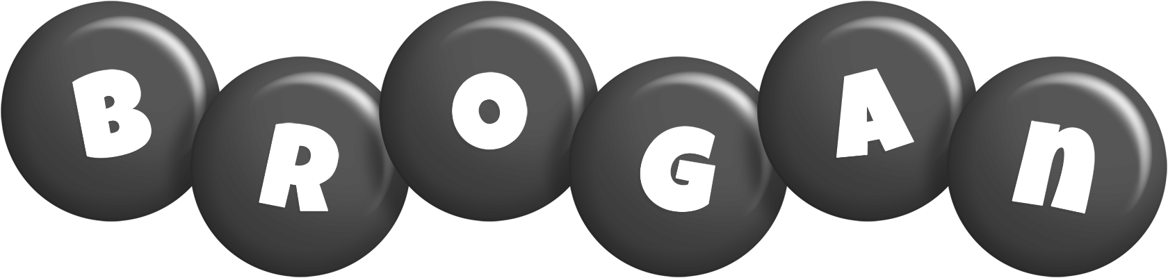 Brogan candy-black logo