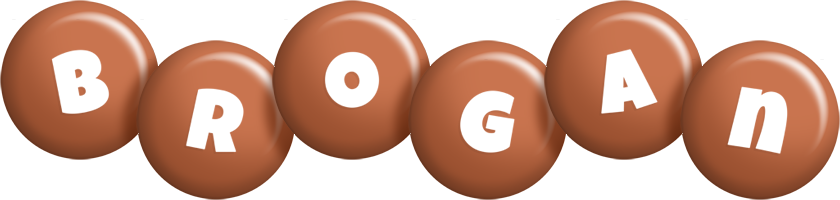 Brogan candy-brown logo