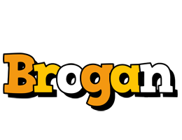 Brogan cartoon logo