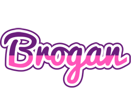 Brogan cheerful logo