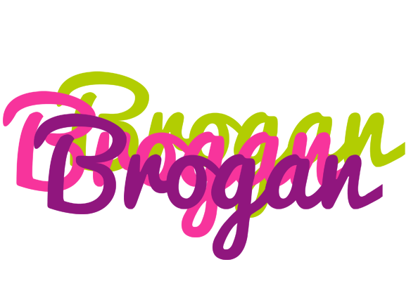 Brogan flowers logo