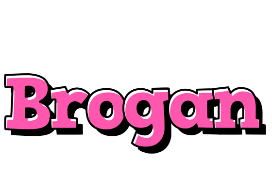 Brogan girlish logo