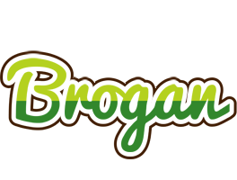 Brogan golfing logo