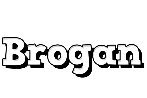 Brogan snowing logo