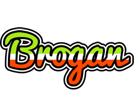 Brogan superfun logo