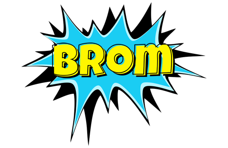 Brom amazing logo