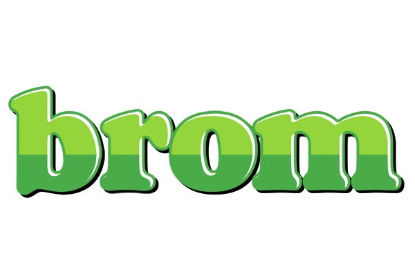 Brom apple logo