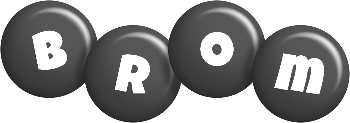 Brom candy-black logo