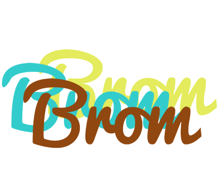 Brom cupcake logo