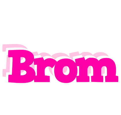 Brom dancing logo