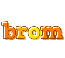 Brom desert logo