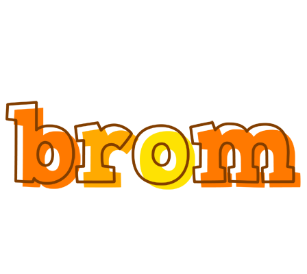 Brom desert logo