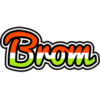 Brom exotic logo