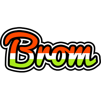 Brom exotic logo