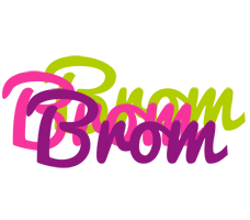 Brom flowers logo