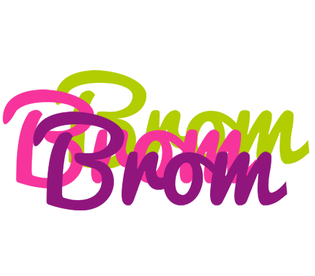 Brom flowers logo