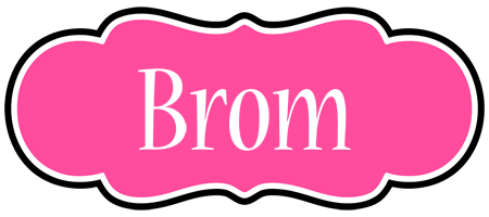 Brom invitation logo