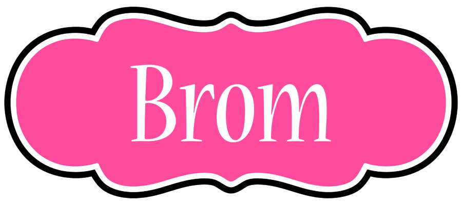 Brom invitation logo