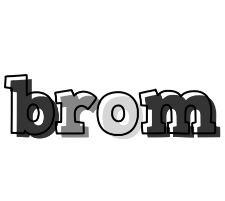 Brom night logo