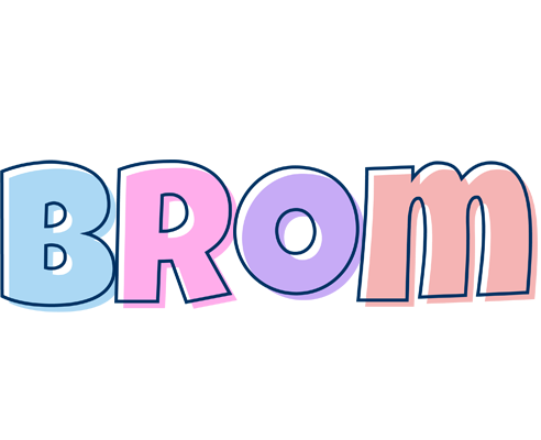 Brom pastel logo