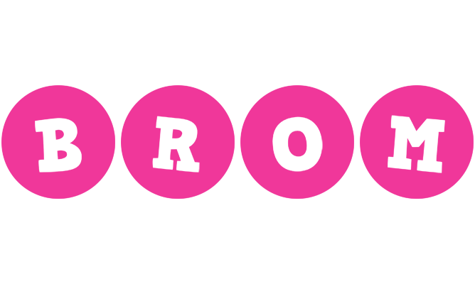 Brom poker logo