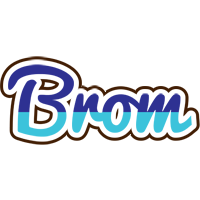 Brom raining logo