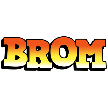 Brom sunset logo