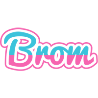 Brom woman logo