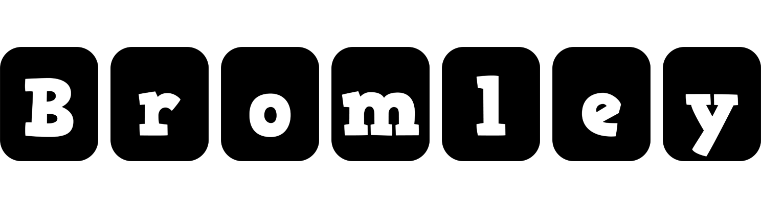Bromley box logo