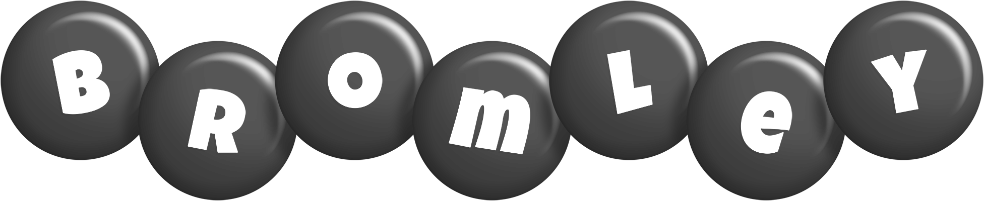 Bromley candy-black logo