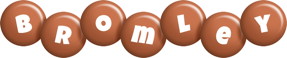 Bromley candy-brown logo