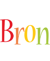 Bron birthday logo