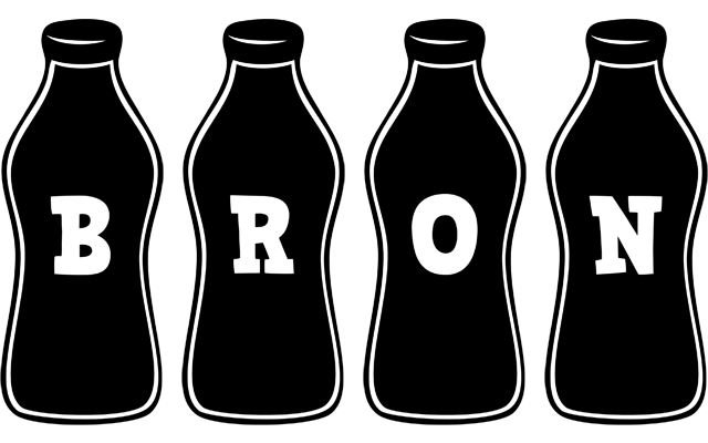 Bron bottle logo