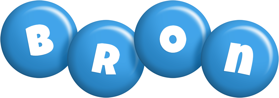 Bron candy-blue logo