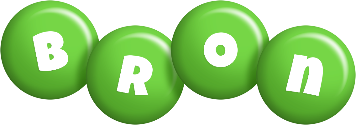 Bron candy-green logo