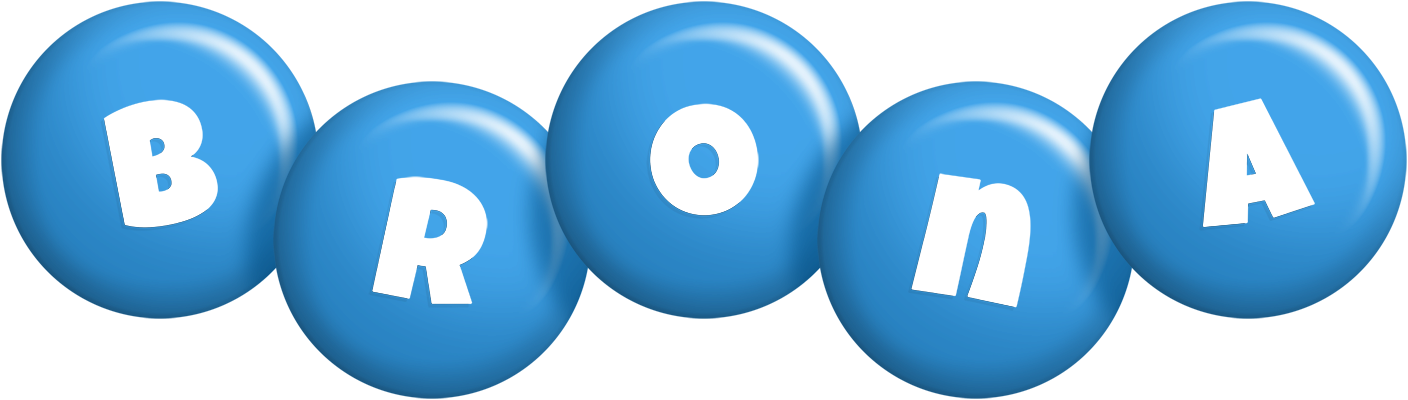 Brona candy-blue logo