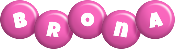 Brona candy-pink logo