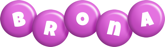 Brona candy-purple logo