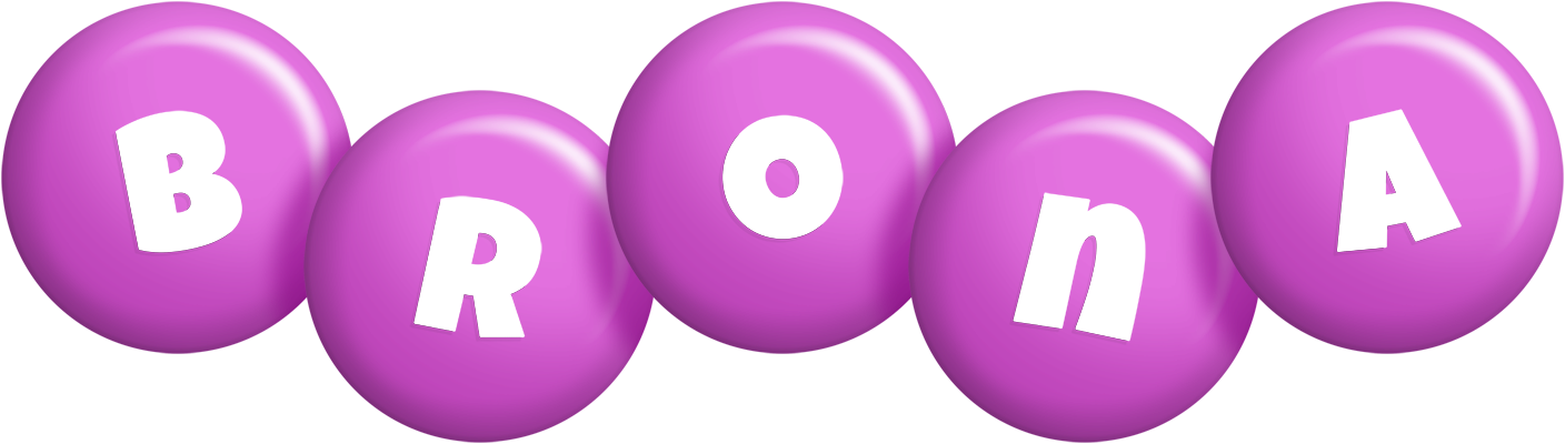 Brona candy-purple logo