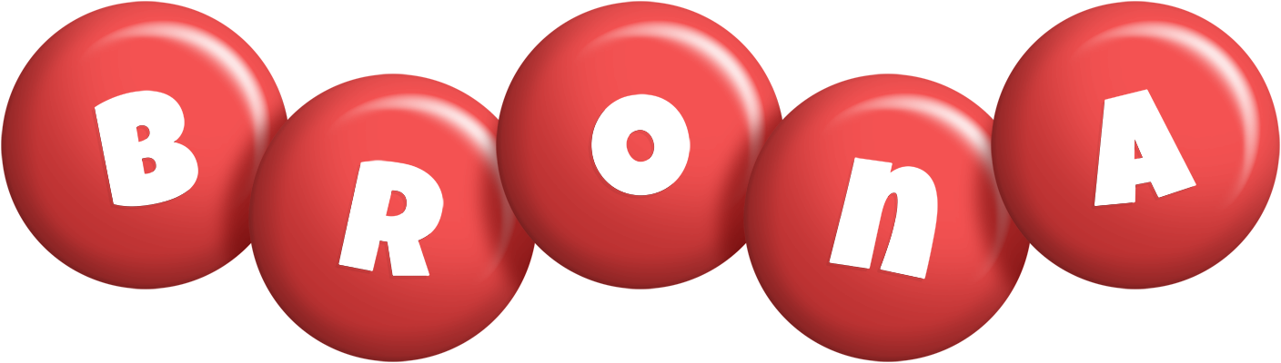 Brona candy-red logo