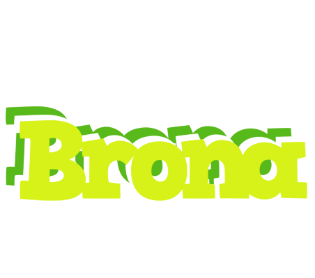 Brona citrus logo