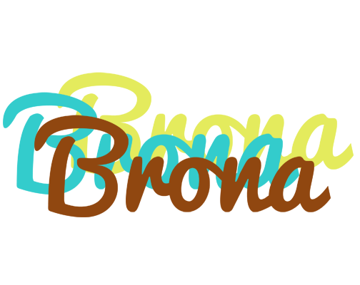 Brona cupcake logo