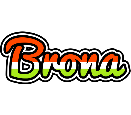 Brona exotic logo
