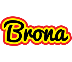 Brona flaming logo