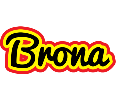 Brona flaming logo
