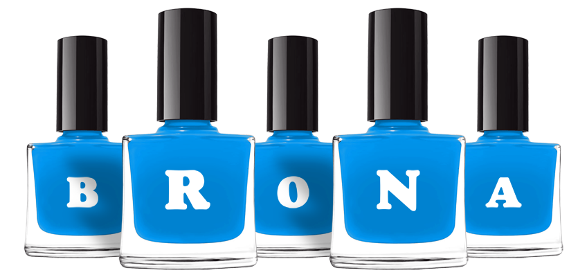 Brona glossy logo